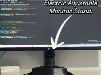 Electric Ajustable Monitor Stand