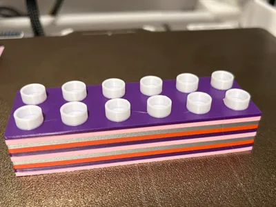Duplo brick 2x6 high profile 