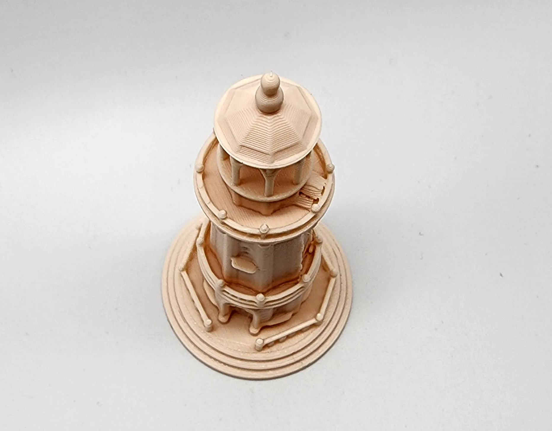 Ornate Lighthouse Miniature - Free 3D Print Model - MakerWorld