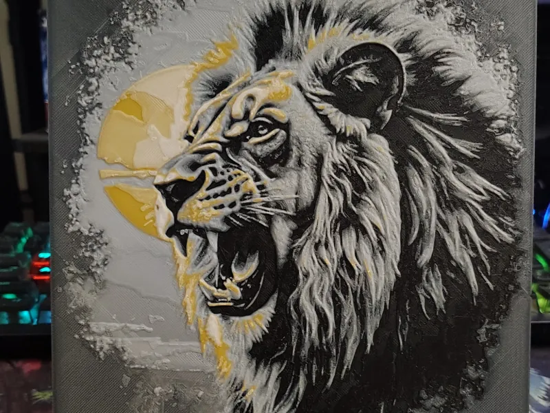 Lion _ Hueforge