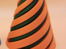 smooth spiral cone