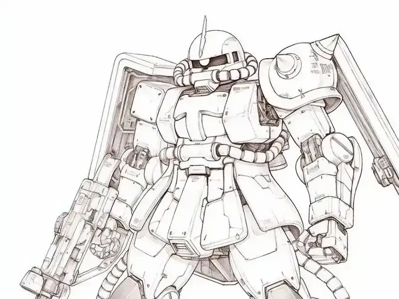 《机动战士高达》 扎古