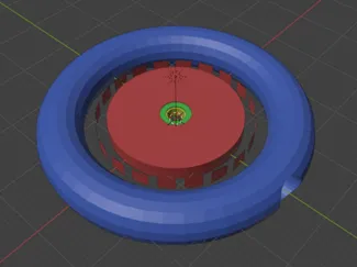 Fidget Keychain