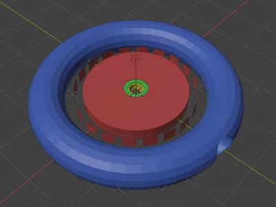 Fidget Keychain