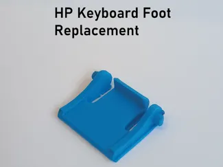 HP Keyboard Foot Replacement
