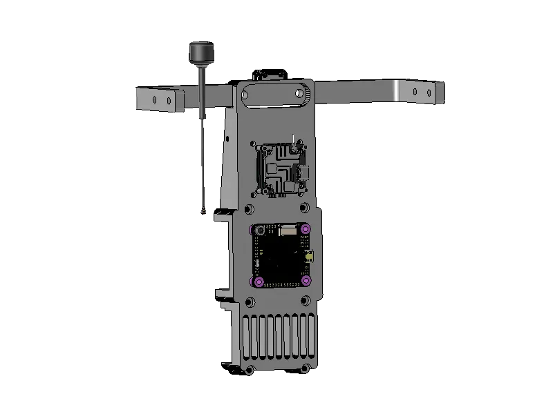 Paramotor HobbyKing V1 V2 Support FC & VTX
