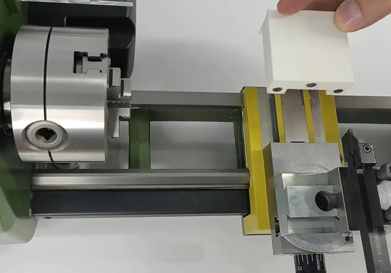 Proxxon PD 250/E lathe bed rails covers