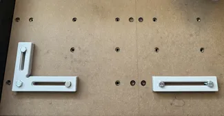 Corner and side reference blocks for TTC-450 CNC