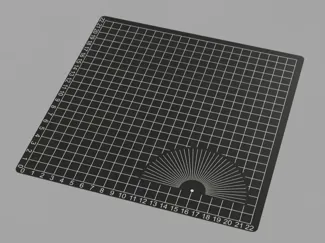 切割垫鼠标垫230*230一个格子10mm