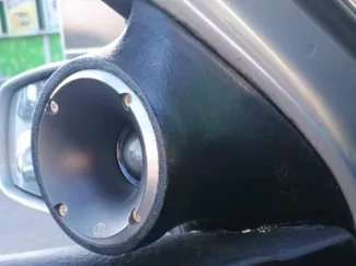Volkswagen Golf4 tweeter mounting pods 1/8" 30 mm