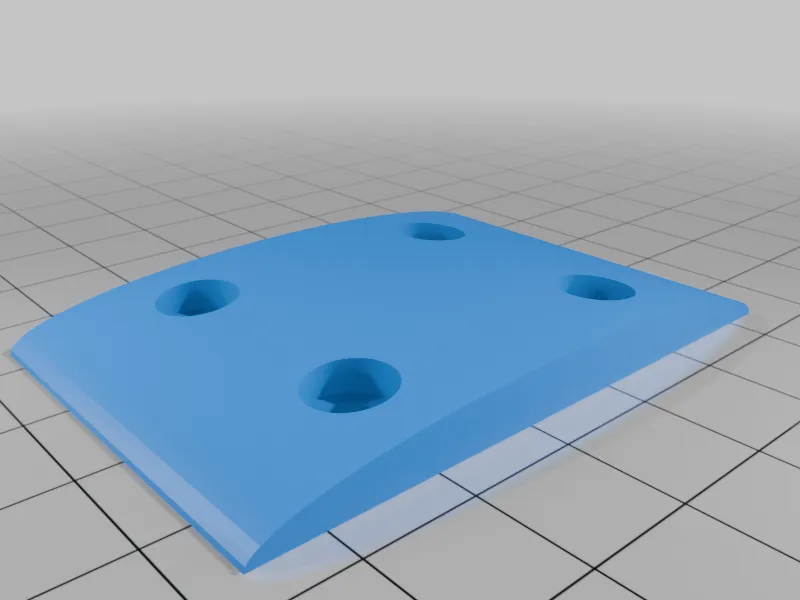 Plaque De Dérapage Arrière RPM 81332 - Compatible Arrma Kraton 6S Et Autres Modèles Similaires