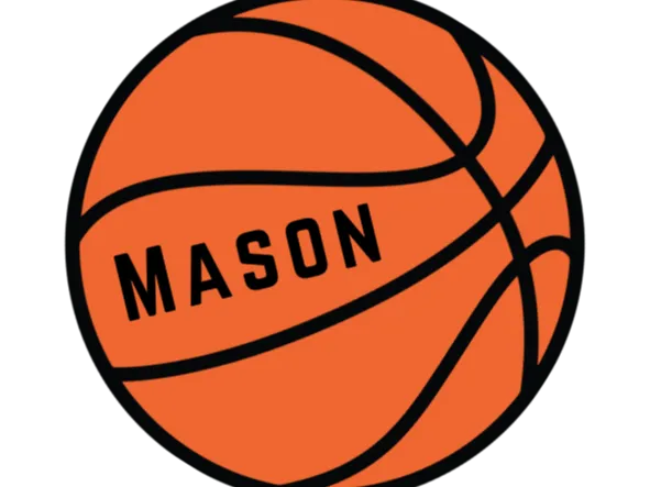 Mason Basketball Keychain - 2