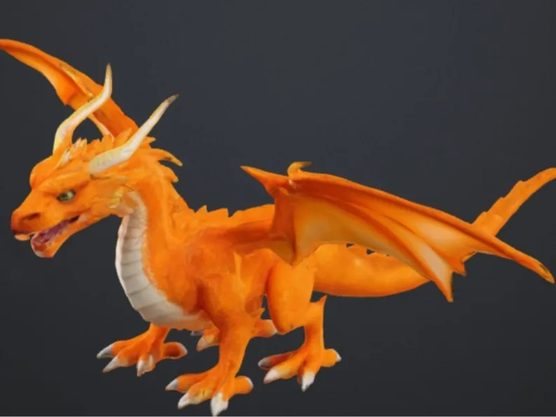 realistic dragon