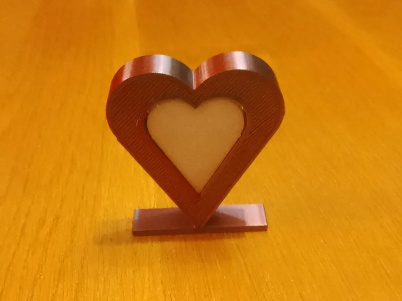 Double Sliding Hearts