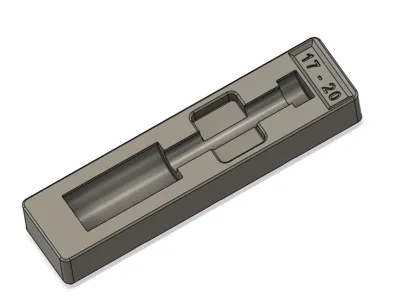 oxford precision 17-20 bore gauge gridfinity
