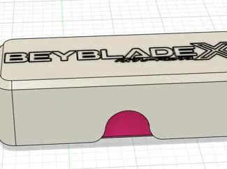 Beyblade X 3 on 3 Deck case
