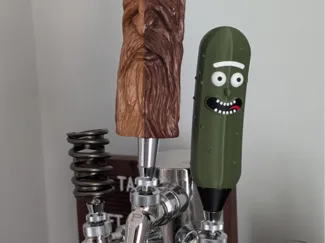 Pickle Rick Tap Handle