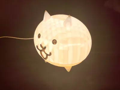 The Cat Lamp (w/ Lamp Kit 001)