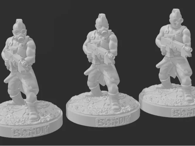 Hive City Bandits - Ranged Weapons
