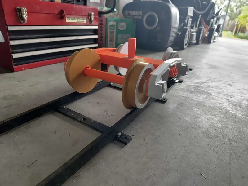 7.5 mini train bogie (trucks) (train wheels)
