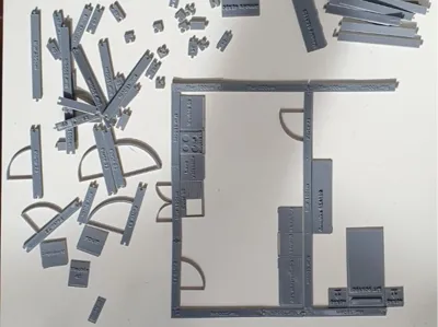 house wall construction kit