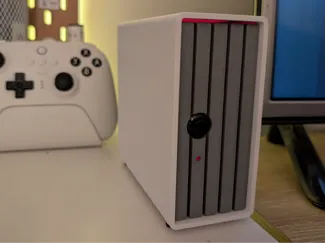 Swap Pi 4 Retro Modern PC case for Raspberry Pi 4