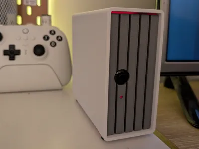 Swap Pi 4 Retro Modern PC case for Raspberry Pi 4