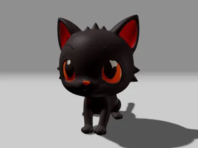 Printmon Kiki the kitty 