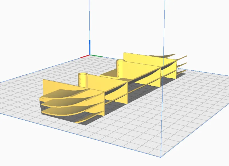 RC Car 1:10 Diffuser (HPI RS4 Sport3)
