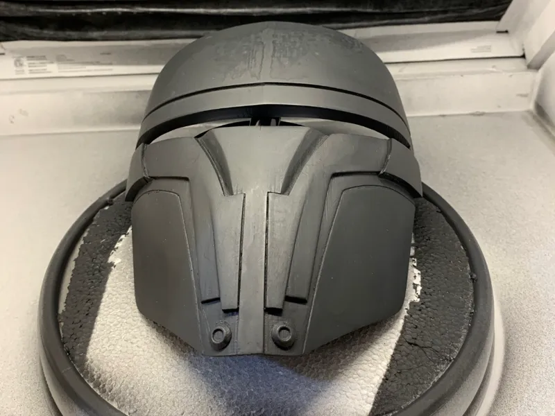 Darth Revan Mask Quartered