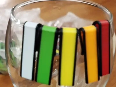 Glass marker-Possible own sign with permanent pen