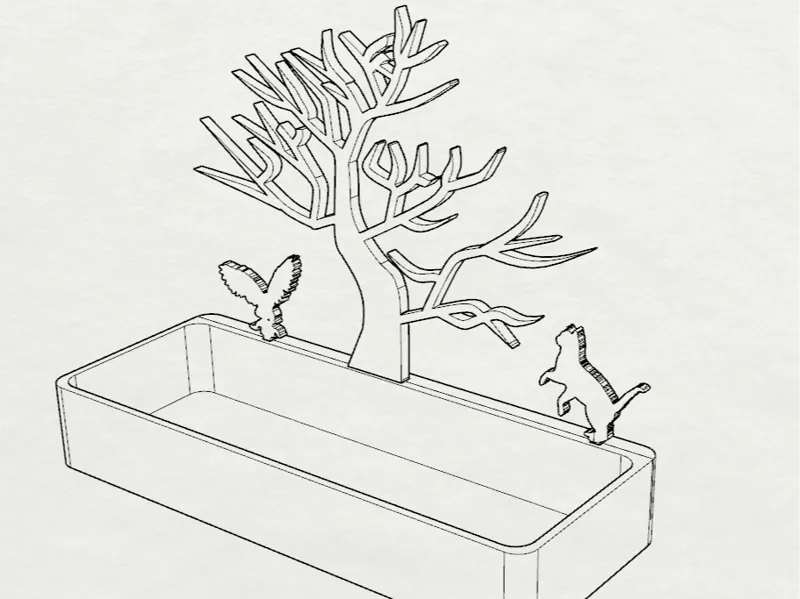 Crap Jewerly tree 