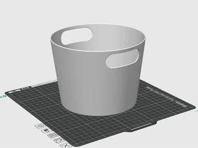 Small desktop trash can for office