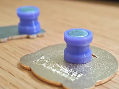 Brooch to Fridge Magnet Conversion