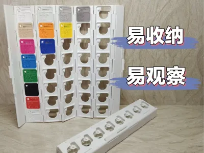 Print-in-Place Filament Swatch Organizer