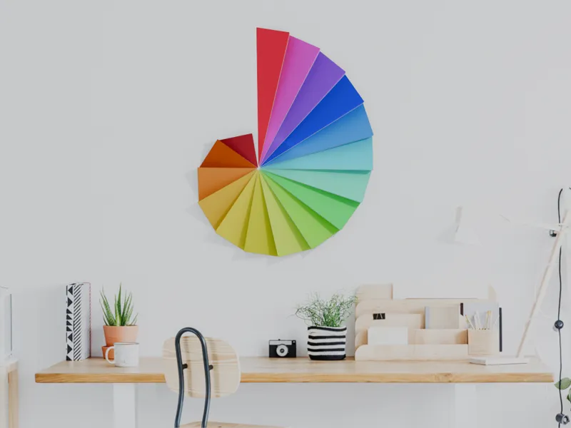 Spiral of Theodorus wall art