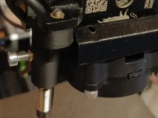 Sprite Extruder M8 Inductive probe Carriage