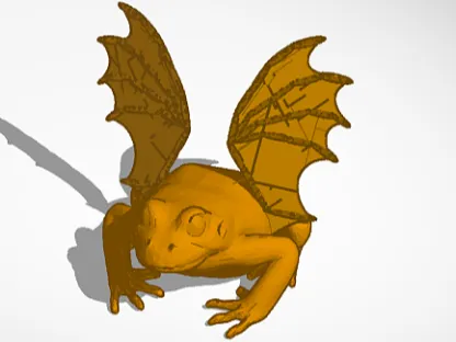 Frog With Dragon Wings 