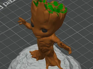 groot figurine