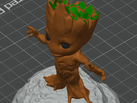 groot figurine