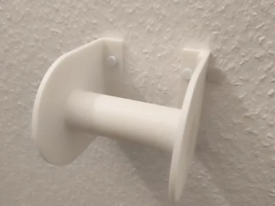 magnetic toilet paper holder