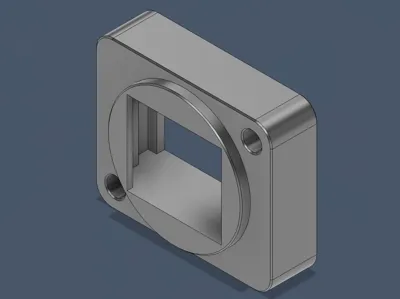 Neutrik D - Keystone Adapter