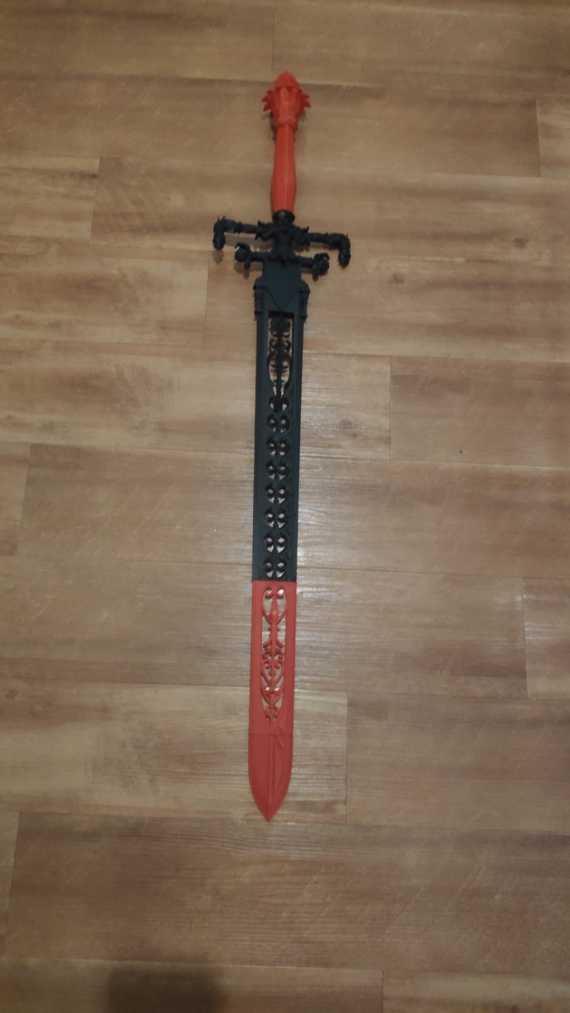 Réplica Espada De Noche Y Llama De Elden Ring - Modelo Metal 30 Cm Con Soporte, Coleccionable