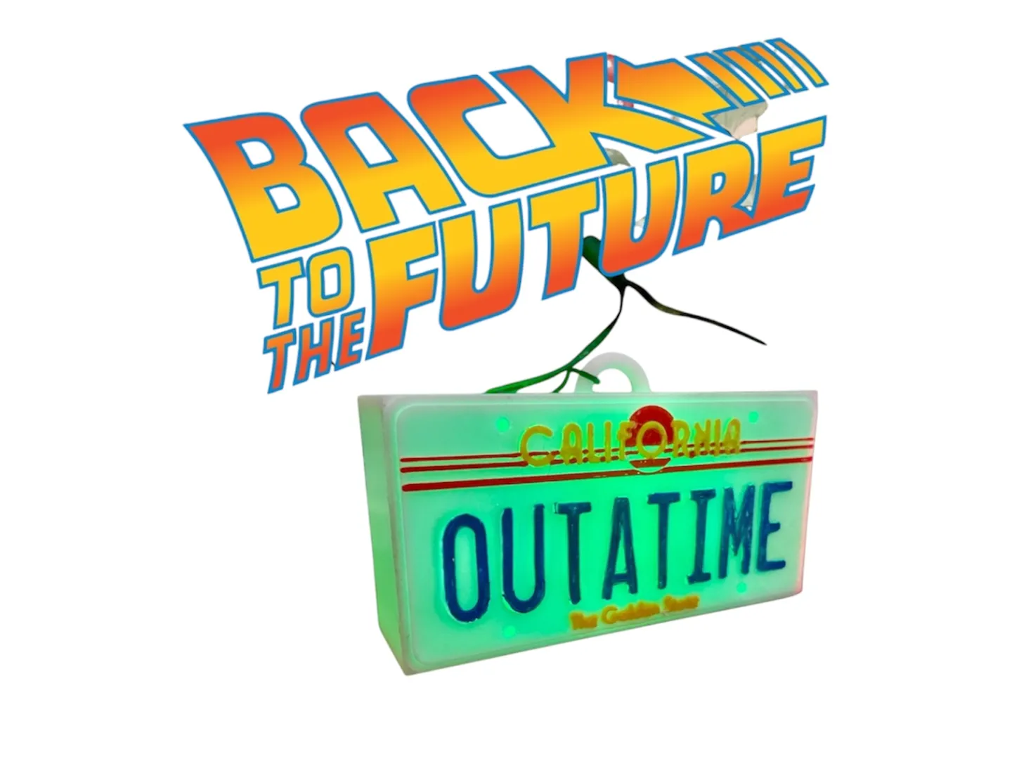 Back to the Future Christmas Tree Ornament 