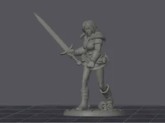 Dungeons Miniature Elfa