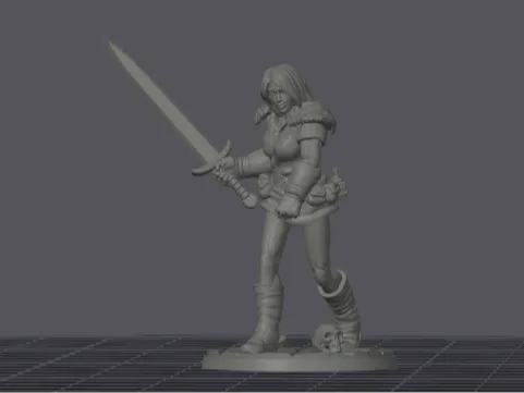 Dungeons Miniature Elfa