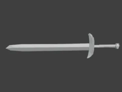 Funny little sword model