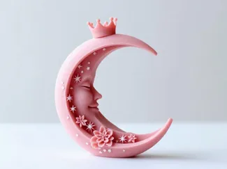 嫦娥奔月【神话故事】一体打印