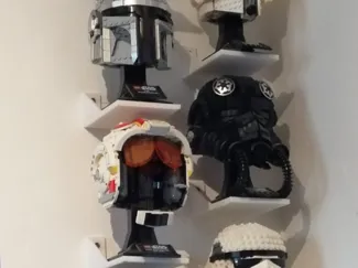 Brick Helmet display shelf