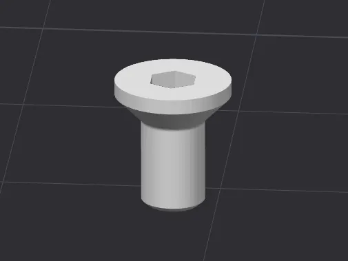Broached head socket flat 